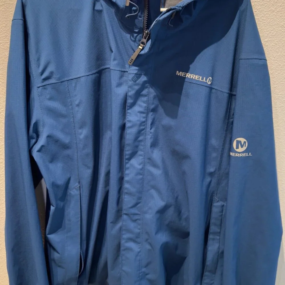 Blue Merrell Opti Shell Rain Jacket. - Picture 2 of 8